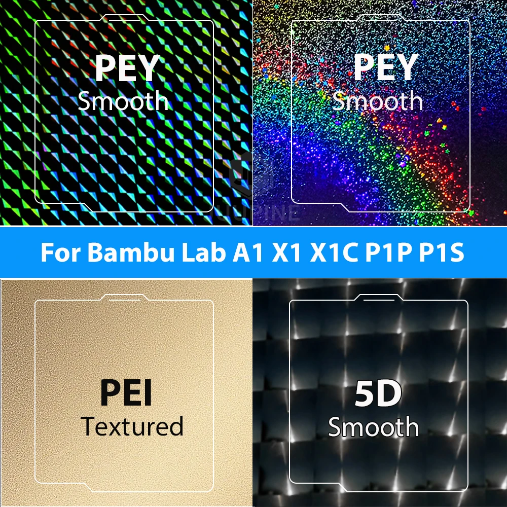 Для Bambulab Build Plate Smooth Bed 257x257 Для Bambu Lab A1 P1s P1s X1 X1c Двухсторонний пружинный стальной лист
Для Bambulab Build Plate Smooth Bed 257x257 Для Bambu Lab A1 P1s P1s X1 X1c Двухсторонний пружинный стальной лист