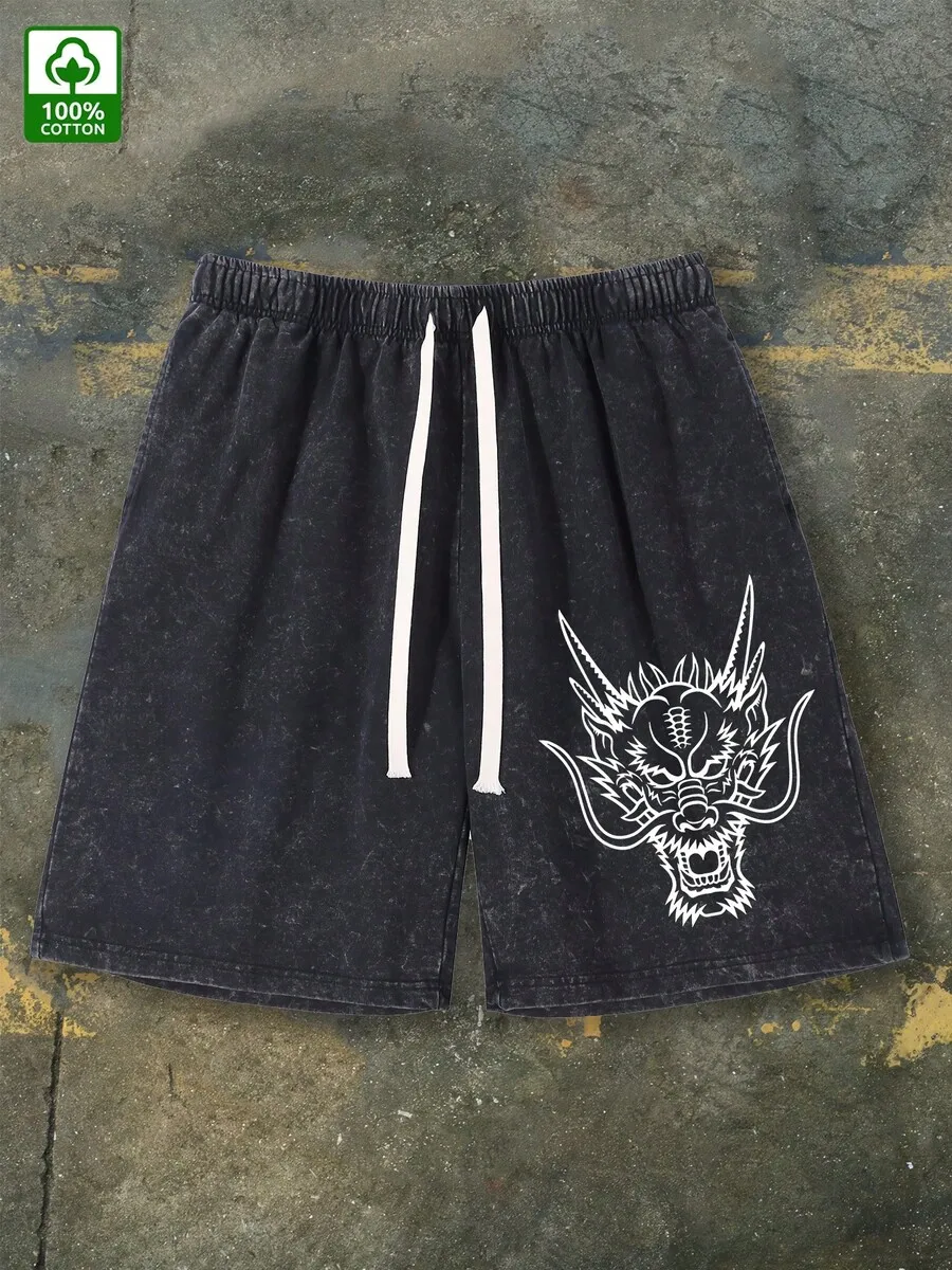 Mens Washed Cotton Loose Mid-Waist Drawstring Shorts Casual Street Style Summer Outdoor Shorts
Mens Washed Cotton Loose Mid-Waist Drawstring Shorts Casual Street Style Summer Outdoor Shorts