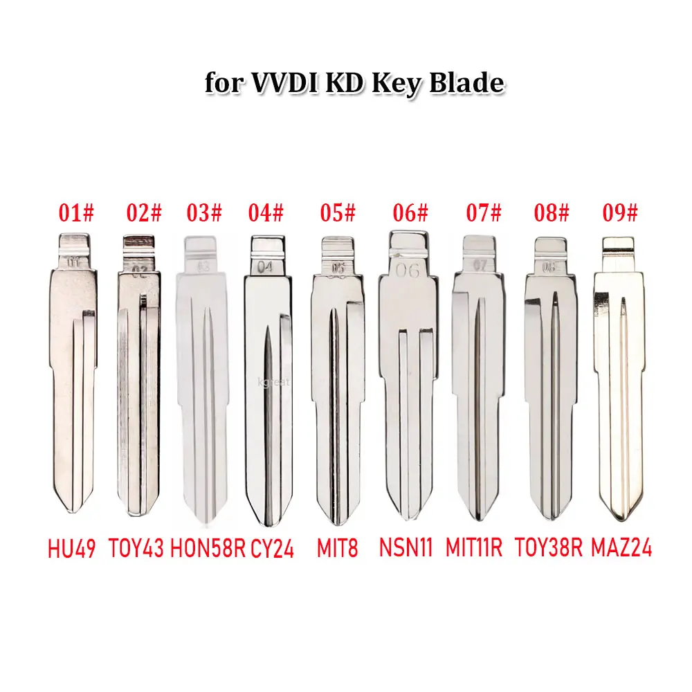 01-09# Universal Uncut Remote Flip Car Key Blank Blade For KeyDiy KD Xhorse VVDI JMD Remote For Audi VW Toyota Honda Nissan Opel
01-09# Universal Uncut Remote Flip Car Key Blank Blade For KeyDiy KD Xhorse VVDI JMD Remote For Audi VW Toyota Honda Nissan Opel