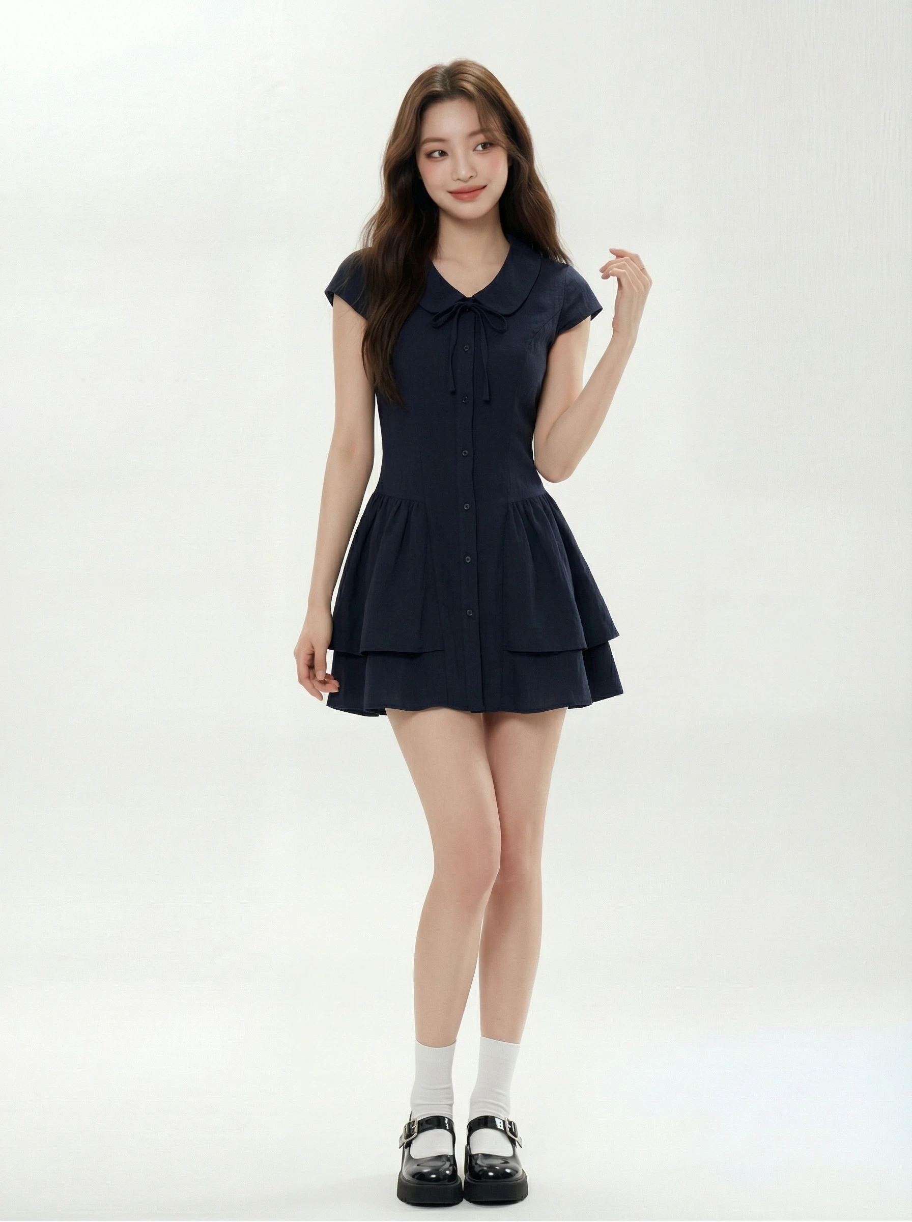 Slimming A-Line Dress with Stand Collar Waist-Cinching Design in Royal Blue for Women Casual Wear Comfortable Breathable
Slimming A-Line Dress with Stand Collar Waist-Cinching Design in Royal Blue for Women Casual Wear Comfortable Breathable