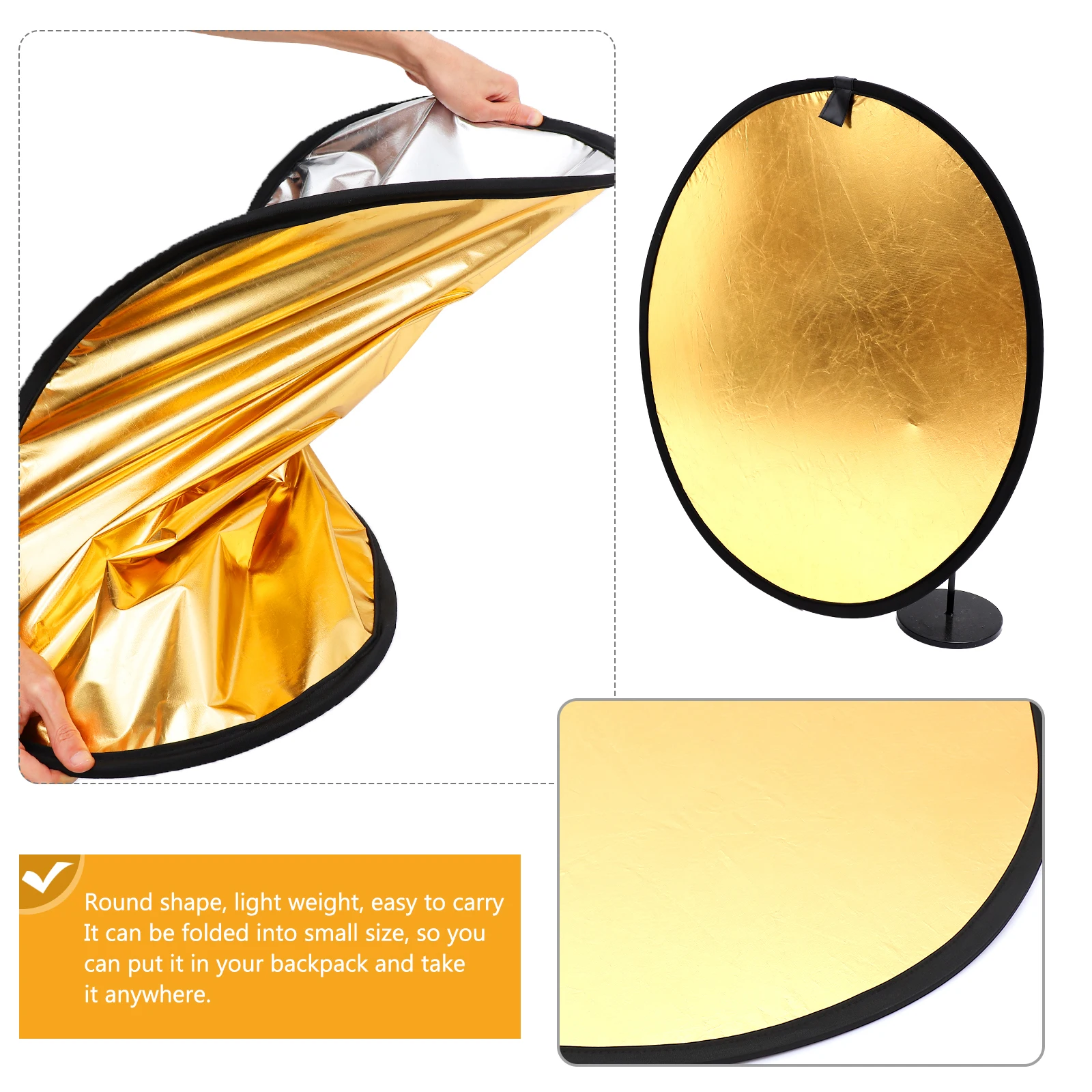 1 set Photography Reflector Flash Diffuser Studio Foldable Camera Flash Reflector Portable for Outdoor Home for Sellers
1 set Photography Reflector Flash Diffuser Studio Foldable Camera Flash Reflector Portable for Outdoor Home for Sellers