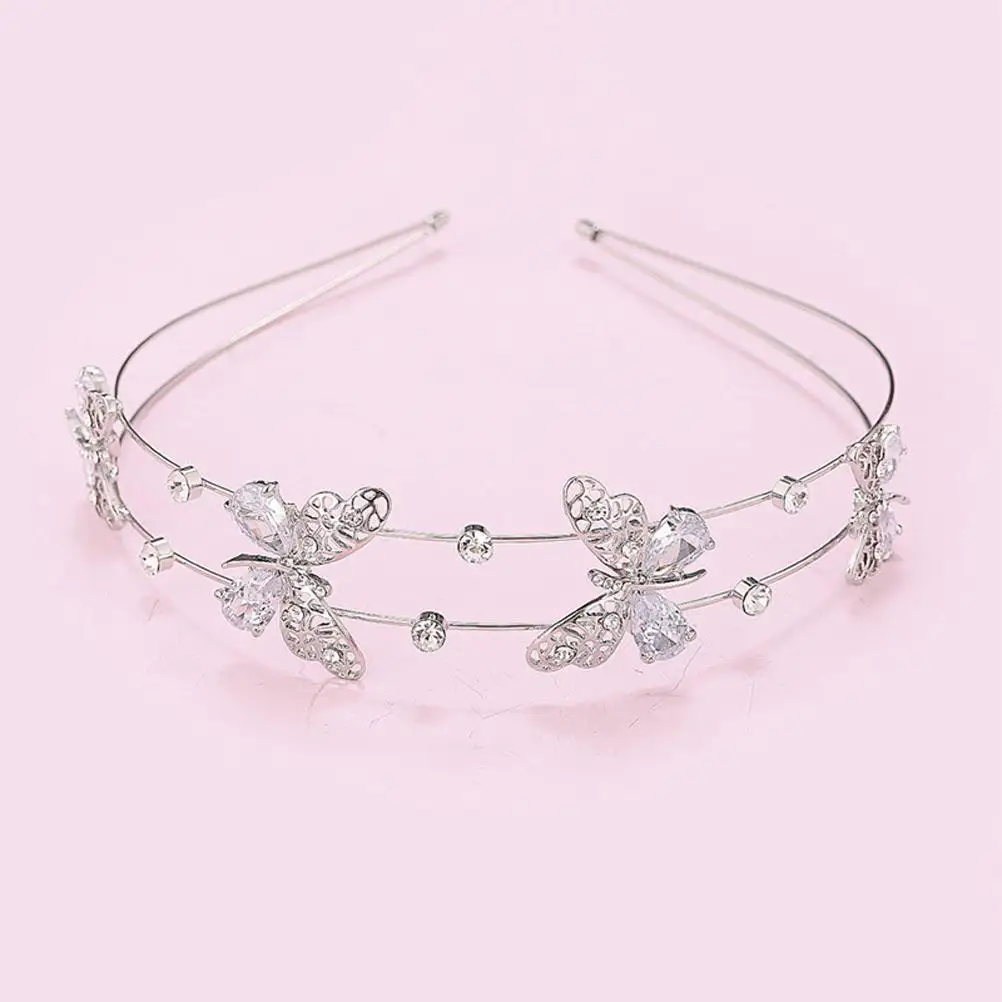 Rhinestone Headband Girls Wedding Hair Metal Zinc Alloy Formal Bridal Shower Accessories Elegant Decor Butterfly Headdress Party
Rhinestone Headband Girls Wedding Hair Metal Zinc Alloy Formal Bridal Shower Accessories Elegant Decor Butterfly Headdress Party