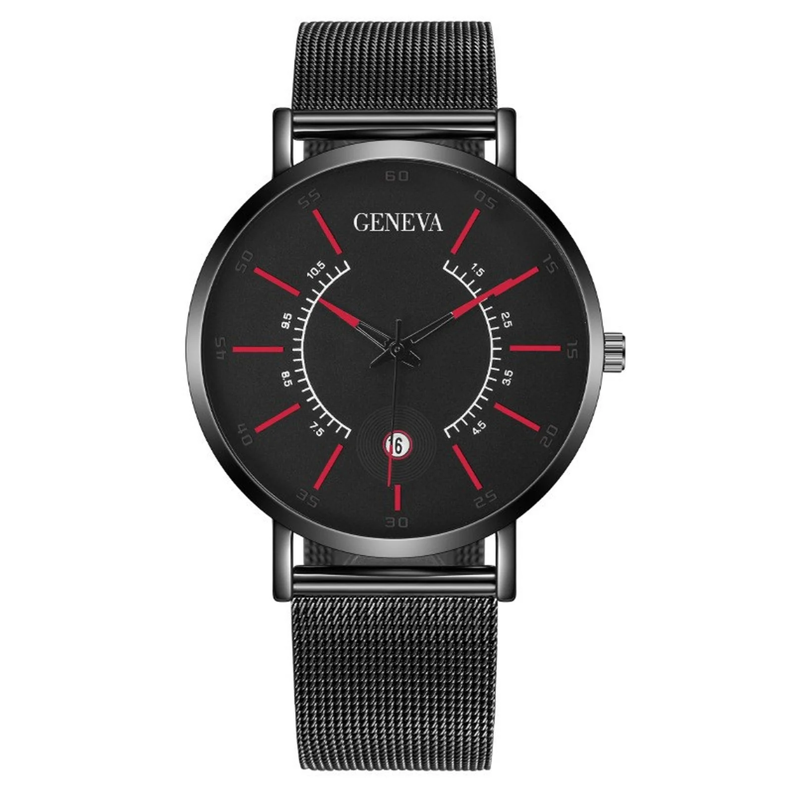 Новые мужские часы, черный стальной сетчатый ремешок, календарь, кварцевые наручные часы, мужские спортивные часы Reloj Hombre Relogio Masculino
Новые мужские часы, черный стальной сетчатый ремешок, календарь, кварцевые наручные часы, мужские спортивные часы Reloj Hombre Relogio Masculino