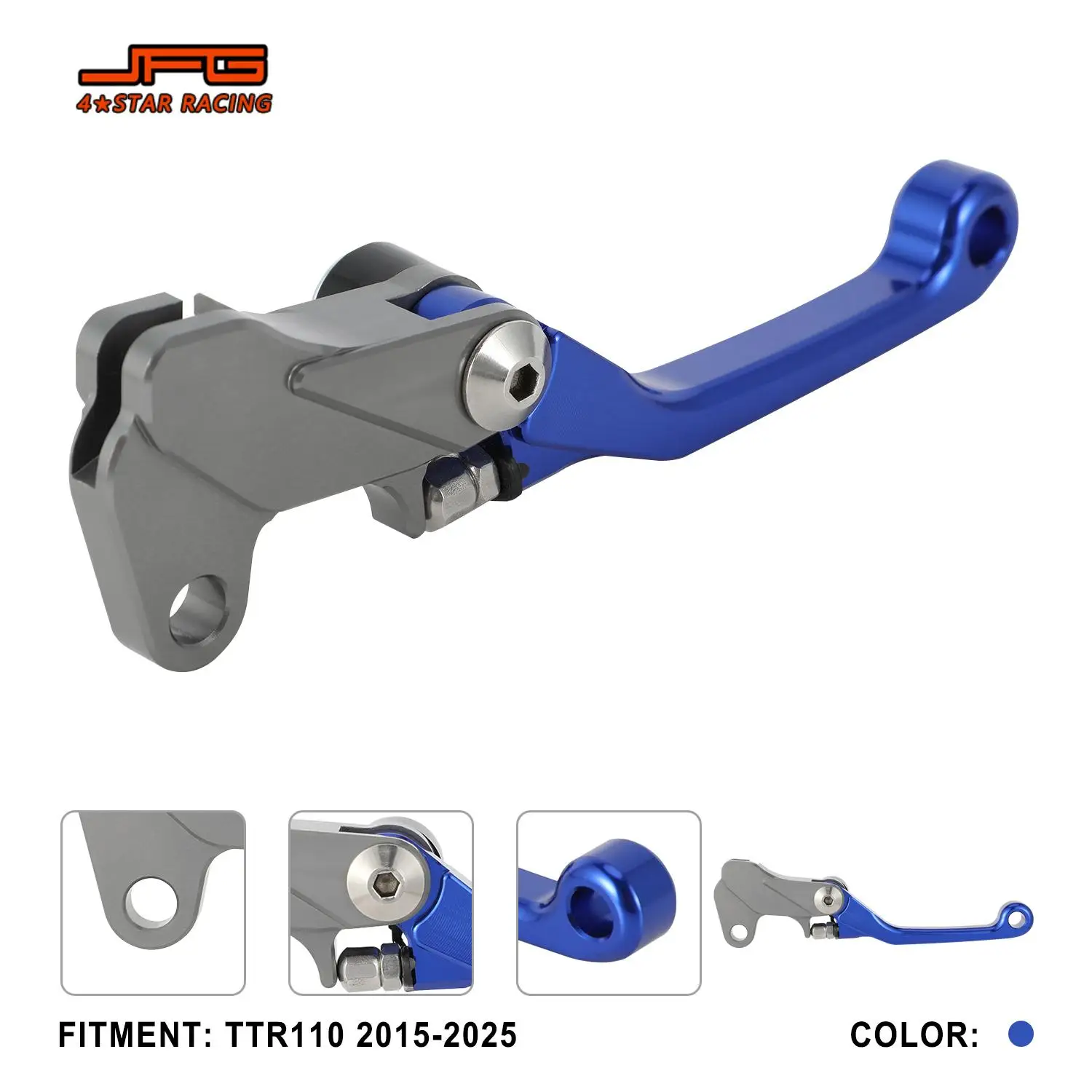 For YAMAHA TTR110 2015-2025 Motorcycle Accessories Brake Clutch Lever Adjustable Folding Extendable Levers Dirt Pit Motorbike
For YAMAHA TTR110 2015-2025 Motorcycle Accessories Brake Clutch Lever Adjustable Folding Extendable Levers Dirt Pit Motorbike