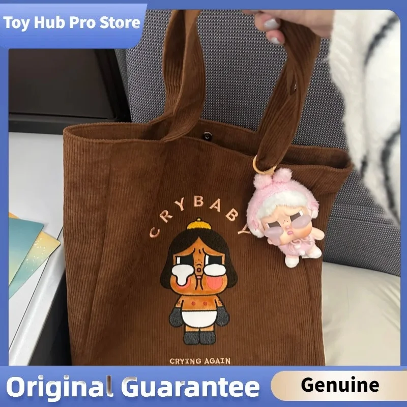 Genuine Crybaby Crying Again Series Brown Corduroy Shoulder Bag Fashion Trend Baby Brown Shoulder Bag Friend'S Birthday Gifts
Genuine Crybaby Crying Again Series Brown Corduroy Shoulder Bag Fashion Trend Baby Brown Shoulder Bag Friend'S Birthday Gifts