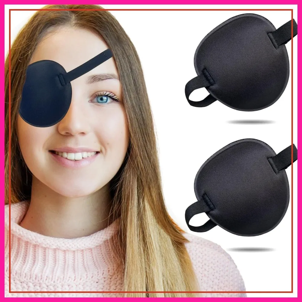 2PCS Adjustable Eye Patch for Amblyopia Lazy Eye, Medical Eye Patch for Left or Right Eye, Black
2PCS Adjustable Eye Patch for Amblyopia Lazy Eye, Medical Eye Patch for Left or Right Eye, Black