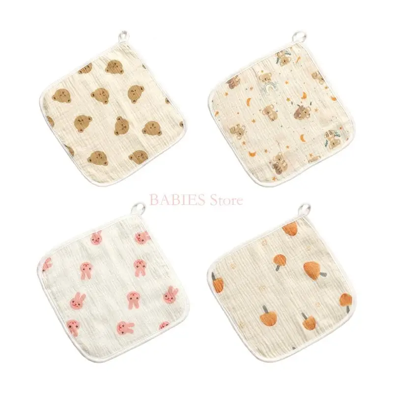 C9GB Cartoon Baby Nursing Bib 6-layer Cotton Gauzes Hand Cleaning Towel Printed Burp Cloth Saliva Towel for Toddlers
C9GB Cartoon Baby Nursing Bib 6-layer Cotton Gauzes Hand Cleaning Towel Printed Burp Cloth Saliva Towel for Toddlers