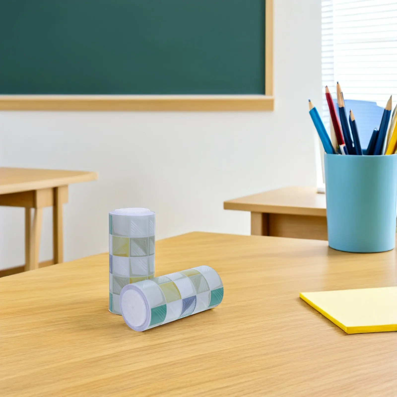 2 Rolls Checked Bulletin Board Borders Self-Adhesive PVC Peel Stick Border Trim for Classroom Office School Bulletin Notice
2 Rolls Checked Bulletin Board Borders Self-Adhesive PVC Peel Stick Border Trim for Classroom Office School Bulletin Notice