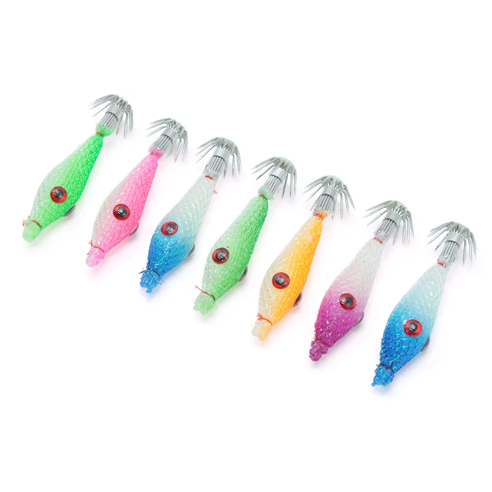 7 Pcs Squid Hook Octopus Cuttlefish Fishing Bait Simulation Luminous Fishing Bait Squid Jig Baits Fluorescent Fishing Lures
7 Pcs Squid Hook Octopus Cuttlefish Fishing Bait Simulation Luminous Fishing Bait Squid Jig Baits Fluorescent Fishing Lures