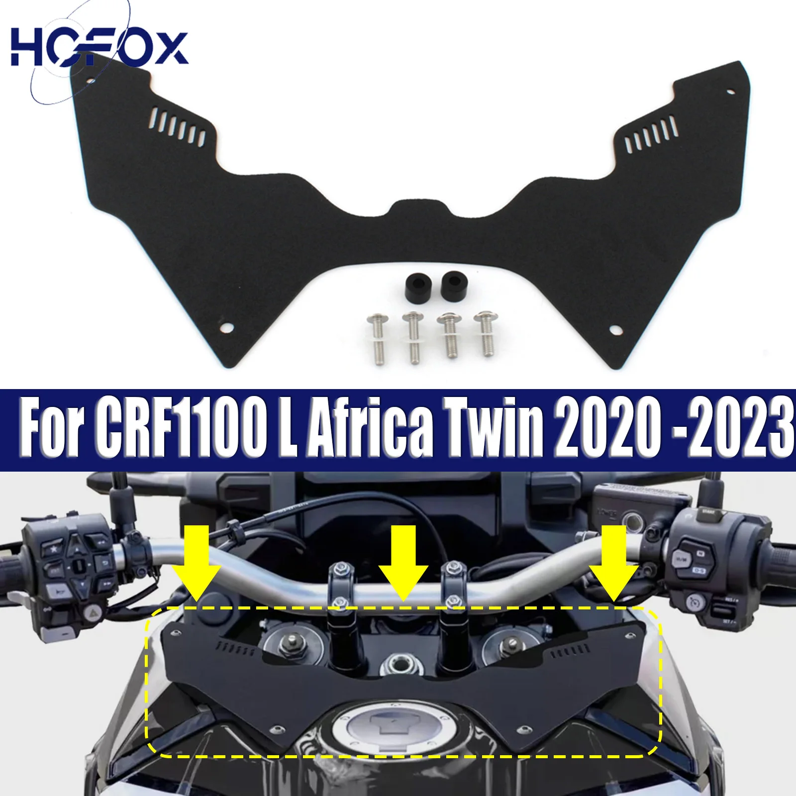 For CRF1100 L Africa Twin 2020 2021 2022 2023 Moto Fuel Tank Front Cover ForkShield Updraft Deflector
For CRF1100 L Africa Twin 2020 2021 2022 2023 Moto Fuel Tank Front Cover ForkShield Updraft Deflector