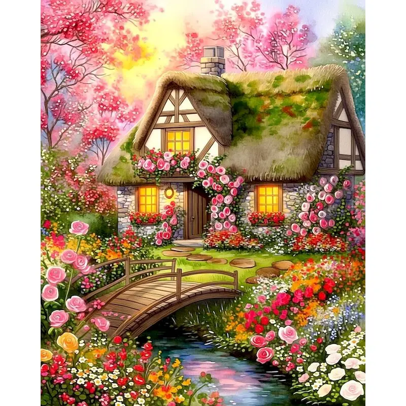 GATYZTORY House Paint By Numbers Original gifts Diy Making Kits Scenery Acrylic Paint Wall Decor Paintings On Number
GATYZTORY House Paint By Numbers Original gifts Diy Making Kits Scenery Acrylic Paint Wall Decor Paintings On Number
