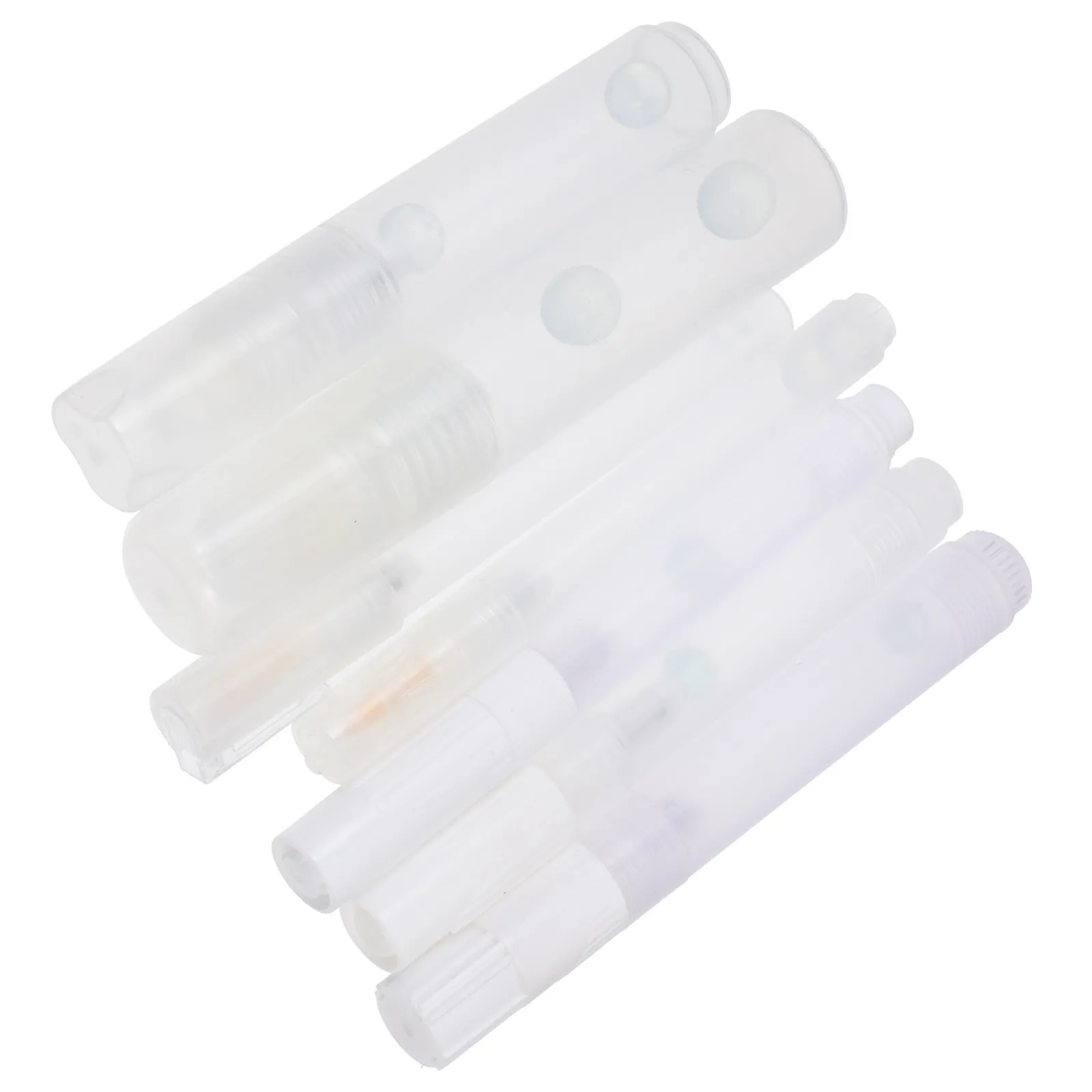 7Pcs Empty Paint Pen Shells Plastic Graffiti Pen Lightweight Portable for DIY Refillable Markers White Art
7Pcs Empty Paint Pen Shells Plastic Graffiti Pen Lightweight Portable for DIY Refillable Markers White Art
