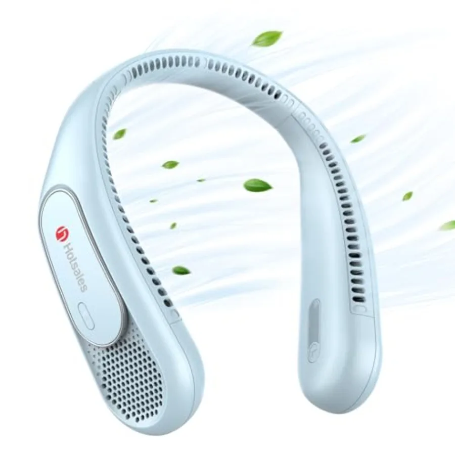 Neck Fan Hands Free Bladeless Neck Fans Portable Rechargeable 6000 mAh Battery Operated Wearable Personal Fan Cooling Neck Fan
Neck Fan Hands Free Bladeless Neck Fans Portable Rechargeable 6000 mAh Battery Operated Wearable Personal Fan Cooling Neck Fan