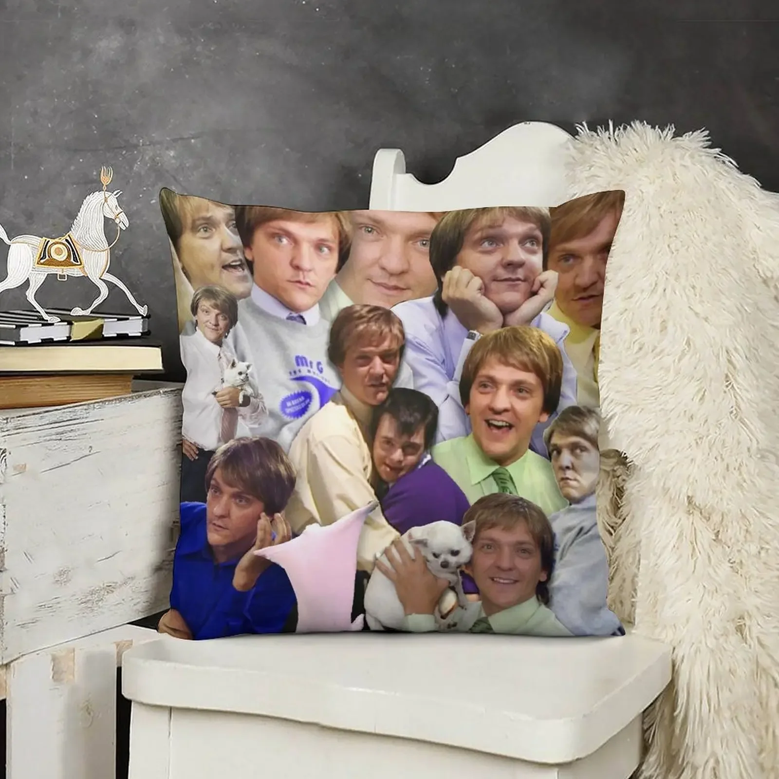THE MANY MOODS OF MR G Throw Pillow Pillowcases Cushion Covers Sofa Couch Pillows Decorative Sofa Cushion pillow
THE MANY MOODS OF MR G Throw Pillow Pillowcases Cushion Covers Sofa Couch Pillows Decorative Sofa Cushion pillow