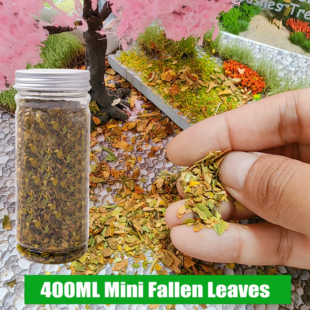 400ml Miniature Fallen Leaves DIY Micro Landscape Static Leaf Model For Military Scene Fairy Garden Decor Sand Table Materials
400ml Miniature Fallen Leaves DIY Micro Landscape Static Leaf Model For Military Scene Fairy Garden Decor Sand Table Materials
