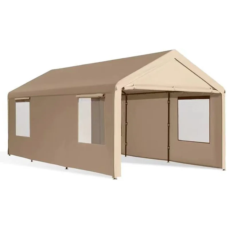 Custom 10 * 20 Heavy Duty Carport Canopy Portable Car Tent Garage With Windows All-Season Tarp Cover For Car SUV Truck Boat
Custom 10 * 20 Heavy Duty Carport Canopy Portable Car Tent Garage With Windows All-Season Tarp Cover For Car SUV Truck Boat