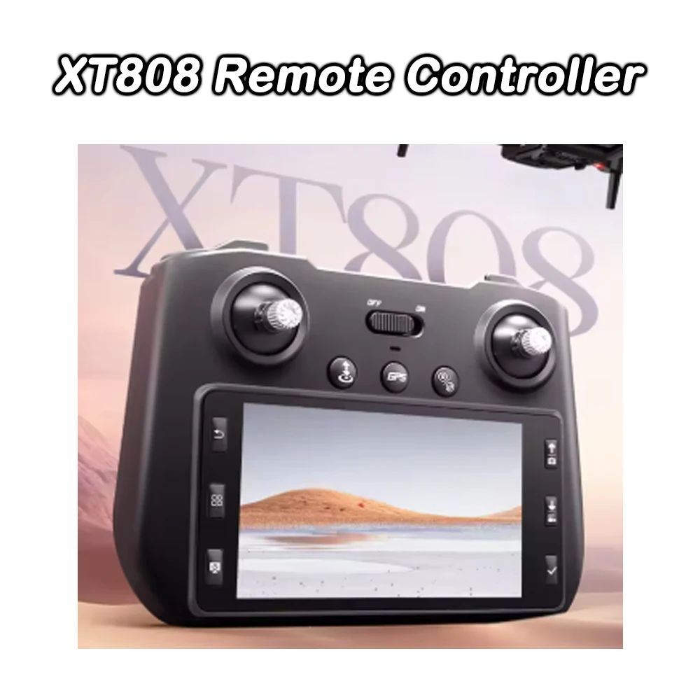 XT808 GPS Дрон Оригинальная запасная часть XT808 Пульт дистанционного управления Большой экран Контроллер Часть Аксессуар 
XT808 GPS Дрон Оригинальная запасная часть XT808 Пульт дистанционного управления Большой экран Контроллер Часть Аксессуар