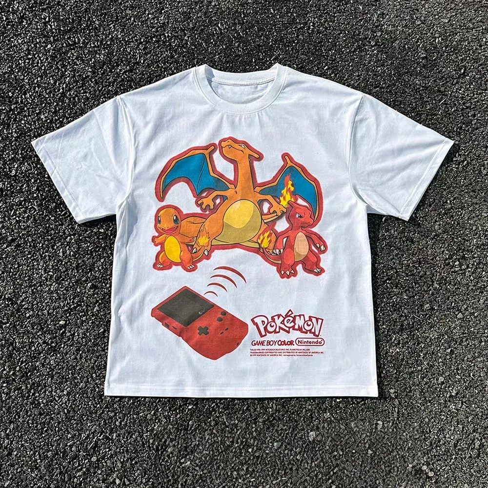 2026 Summer Cotton Anime Graphic T-Shirt for Men Women Oversized Loose Fit Tee, Soft Cartoon Print Top, Plus Size Short Sleeve
2026 Summer Cotton Anime Graphic T-Shirt for Men Women Oversized Loose Fit Tee, Soft Cartoon Print Top, Plus Size Short Sleeve