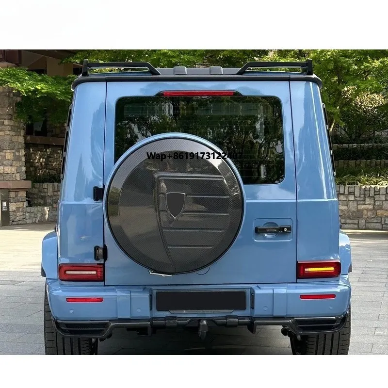 For G-Class W463 464 G-Class Dry Carbon Fiber Spare Tire Cover, High Quality Car Spare Tire Cover, Carbon Fiber
For G-Class W463 464 G-Class Dry Carbon Fiber Spare Tire Cover, High Quality Car Spare Tire Cover, Carbon Fiber