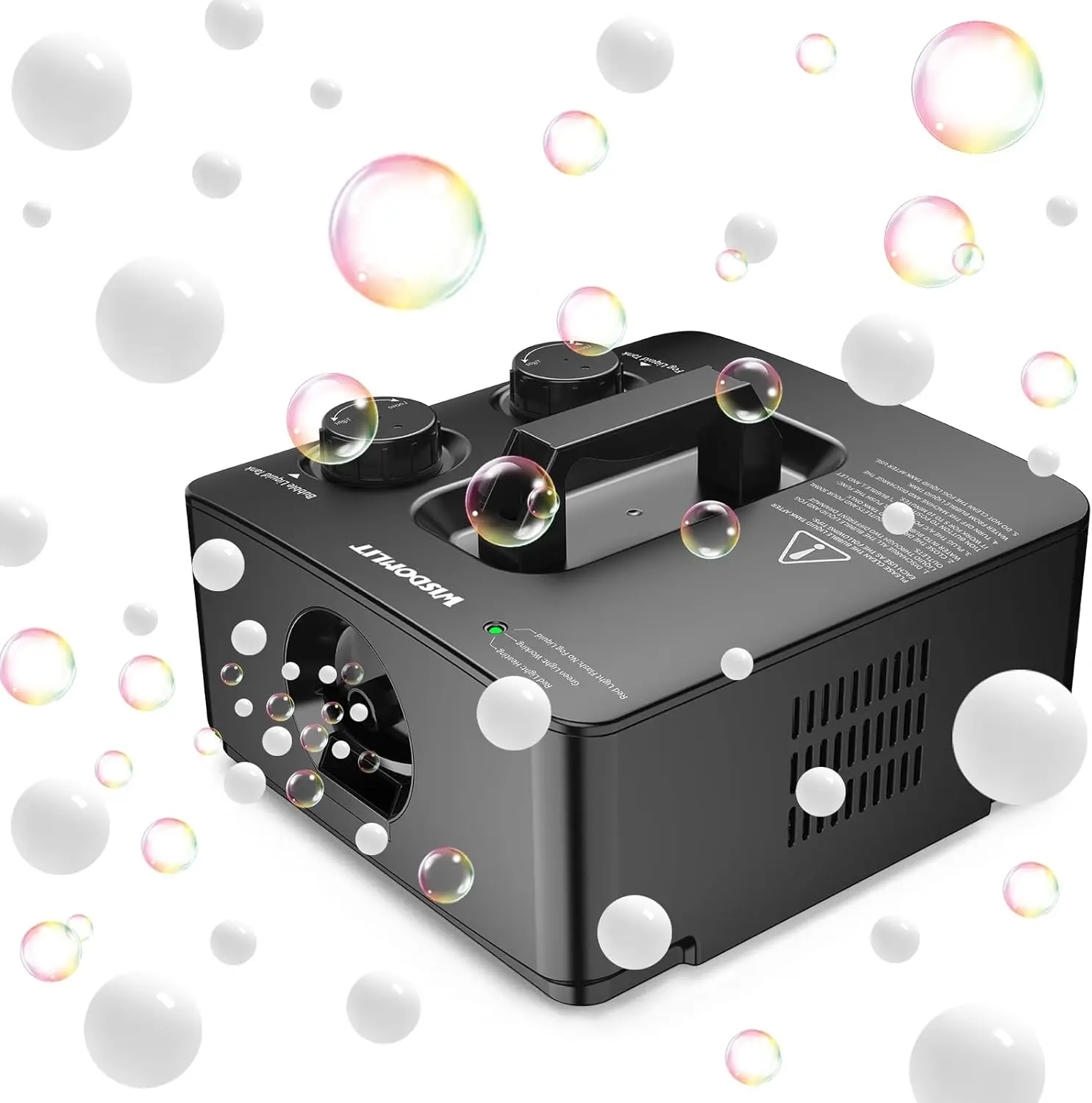 2-in-1 Smoke Bubble Machine for Kids, 400W No-Spill Blower with 8000+ Colorful Bubbles, Indoor Outdoor Party Fun
2-in-1 Smoke Bubble Machine for Kids, 400W No-Spill Blower with 8000+ Colorful Bubbles, Indoor Outdoor Party Fun