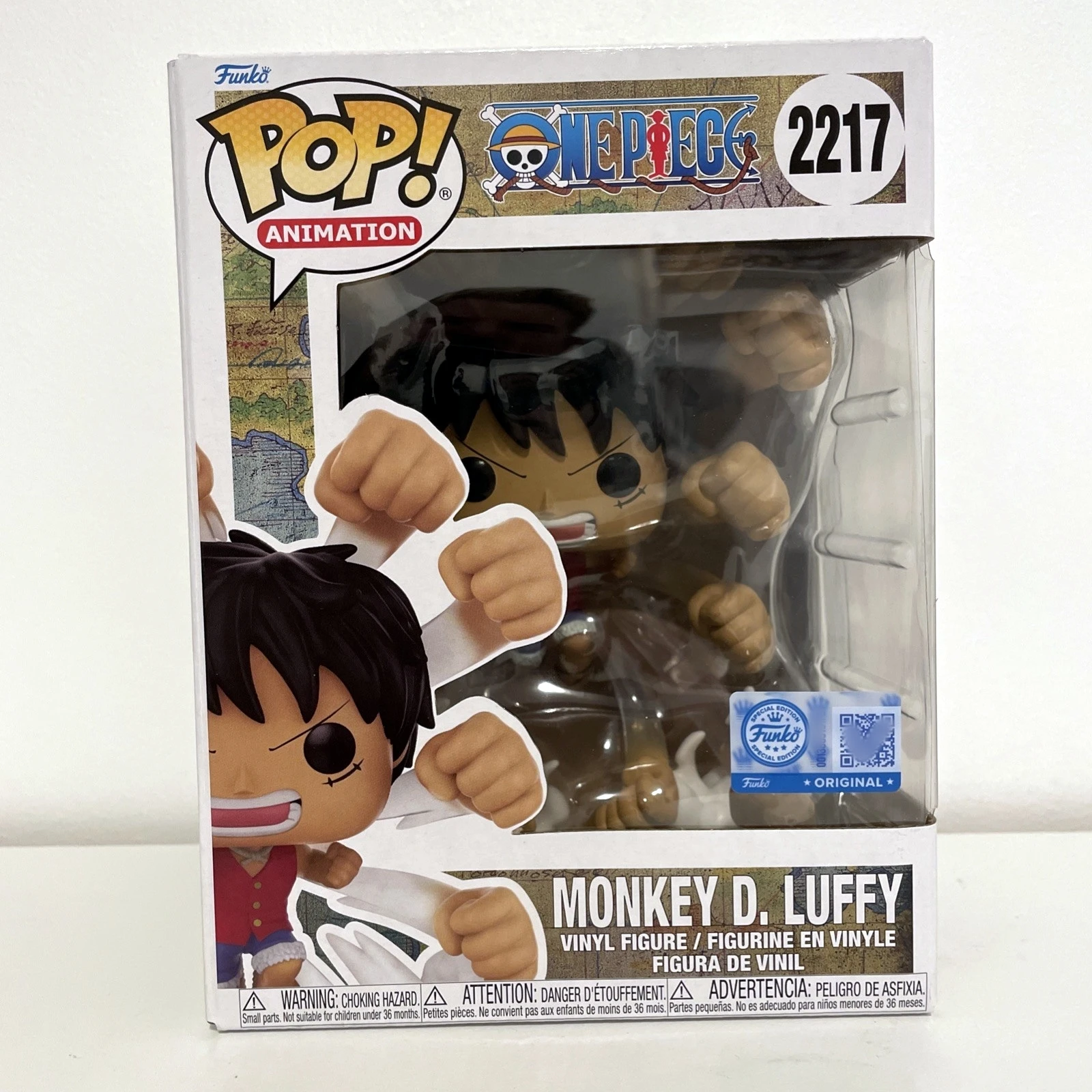 One Piece Monkey D Luffy Figure Gum Gum Gatling #2217 Funko Pop Official Licensed Limited Edition Statue Gift for Fans Anime
One Piece Monkey D Luffy Figure Gum Gum Gatling #2217 Funko Pop Official Licensed Limited Edition Statue Gift for Fans Anime