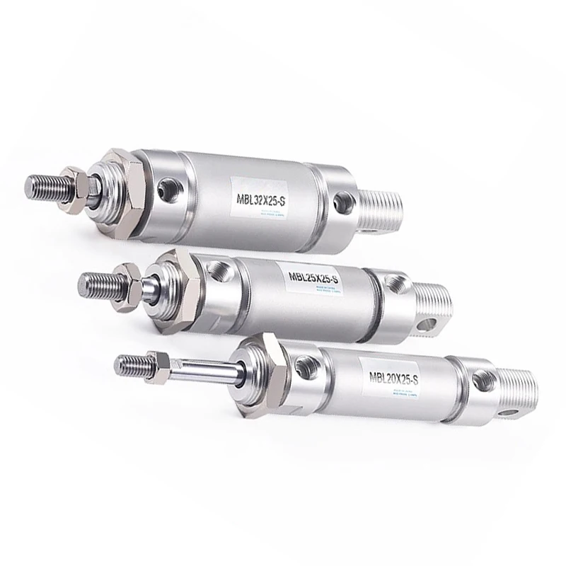 Aluminum Alloy Round MBL Series Small With Magnet Pneumatic Cylinder MBL20/25/32/40/50/63-25X50X75X100X200X250X300X400X500S-CA
Aluminum Alloy Round MBL Series Small With Magnet Pneumatic Cylinder MBL20/25/32/40/50/63-25X50X75X100X200X250X300X400X500S-CA