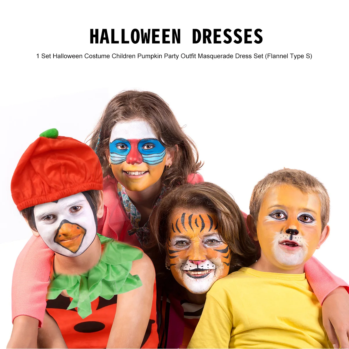 Pumpkin Costume Kids Dress Halloween Pumpkin Dresses Masquerade Outfit Cosplay Classic Design Soft Texture Easy Wear Stage
Pumpkin Costume Kids Dress Halloween Pumpkin Dresses Masquerade Outfit Cosplay Classic Design Soft Texture Easy Wear Stage