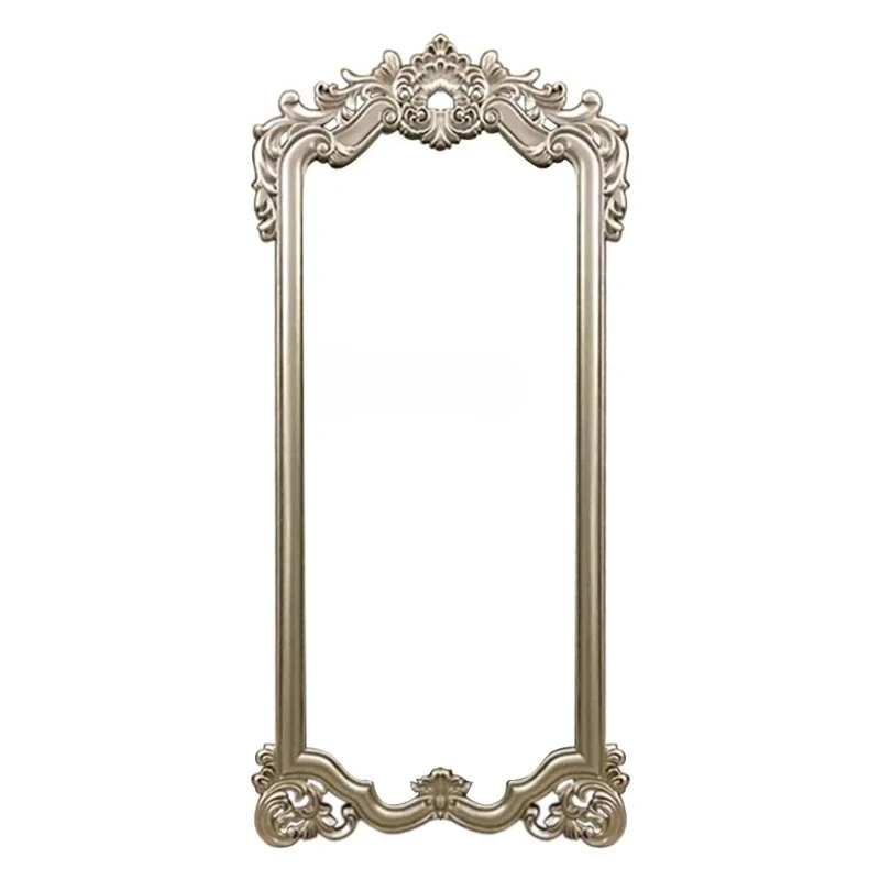 French retro full-length mirror large floor mirror bedroom living room wall-mounted American dressing mirror European style
French retro full-length mirror large floor mirror bedroom living room wall-mounted American dressing mirror European style