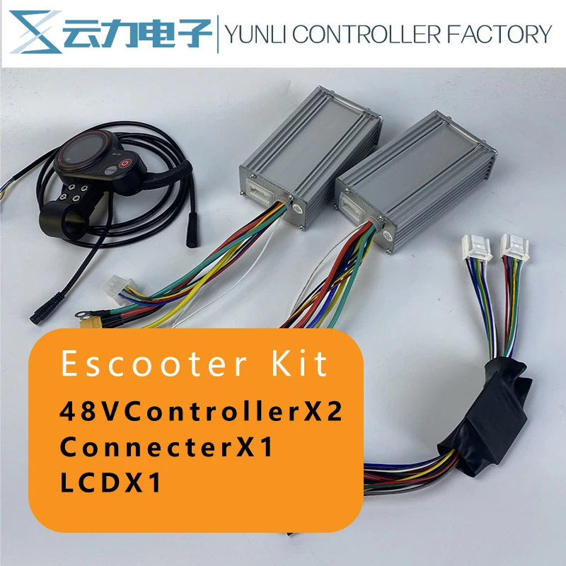 CB1 9MOSFET 52V28A 48V25A Escooter Kits Spare Parts 1200W Brushless Controller YUNLI
CB1 9MOSFET 52V28A 48V25A Escooter Kits Spare Parts 1200W Brushless Controller YUNLI