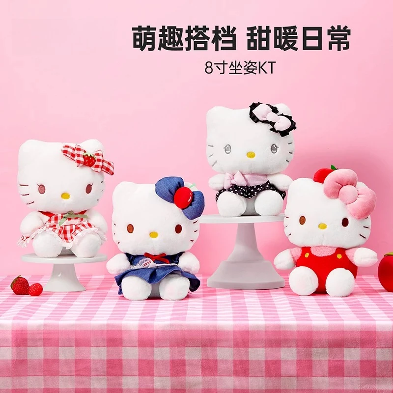 Плюшевая игрушка Sanrio, кукла Hello Kitty, милая и красивая игрушка, подарок на день рождения для подруги или друга.
Плюшевая игрушка Sanrio, кукла Hello Kitty, милая и красивая игрушка, подарок на день рождения для подруги или друга.