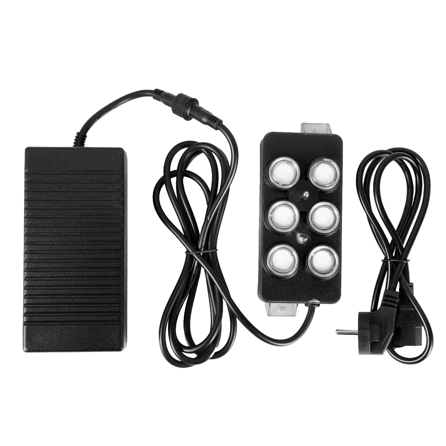 6 Head Ultrasonic Mist Maker Fogger Humidifier Greenhouse Aeromist Hydroponics for Fountain Rockery Garden Decoration Tool 1Set
6 Head Ultrasonic Mist Maker Fogger Humidifier Greenhouse Aeromist Hydroponics for Fountain Rockery Garden Decoration Tool 1Set