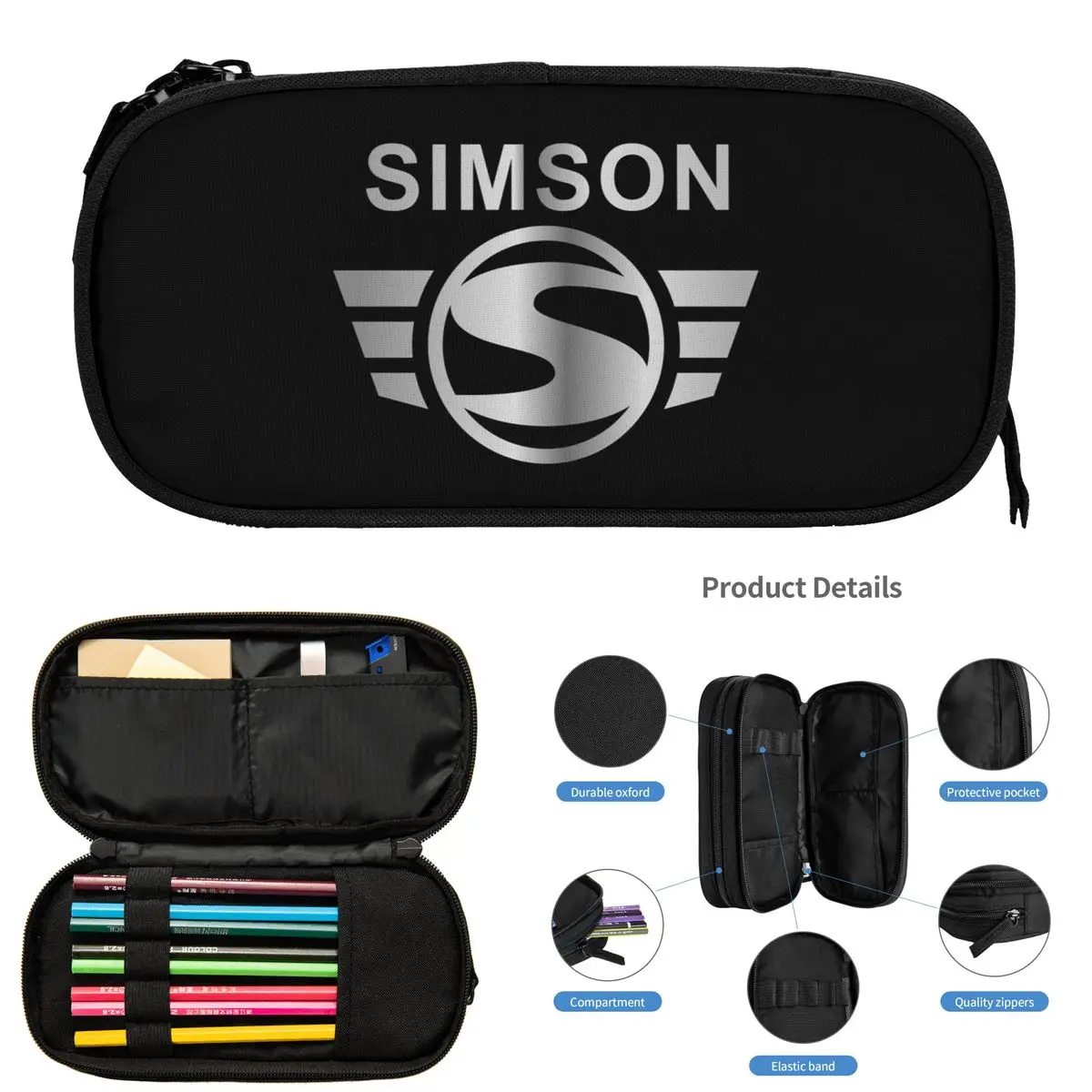 Винтажные пеналы Simson для студентов, школьная коробка для ручек, сумка для карандашей, большая сумка для хранения карандашей, канцелярские принадлежности
Винтажные пеналы Simson для студентов, школьная коробка для ручек, сумка для карандашей, большая сумка для хранения карандашей, канцелярские принадлежности