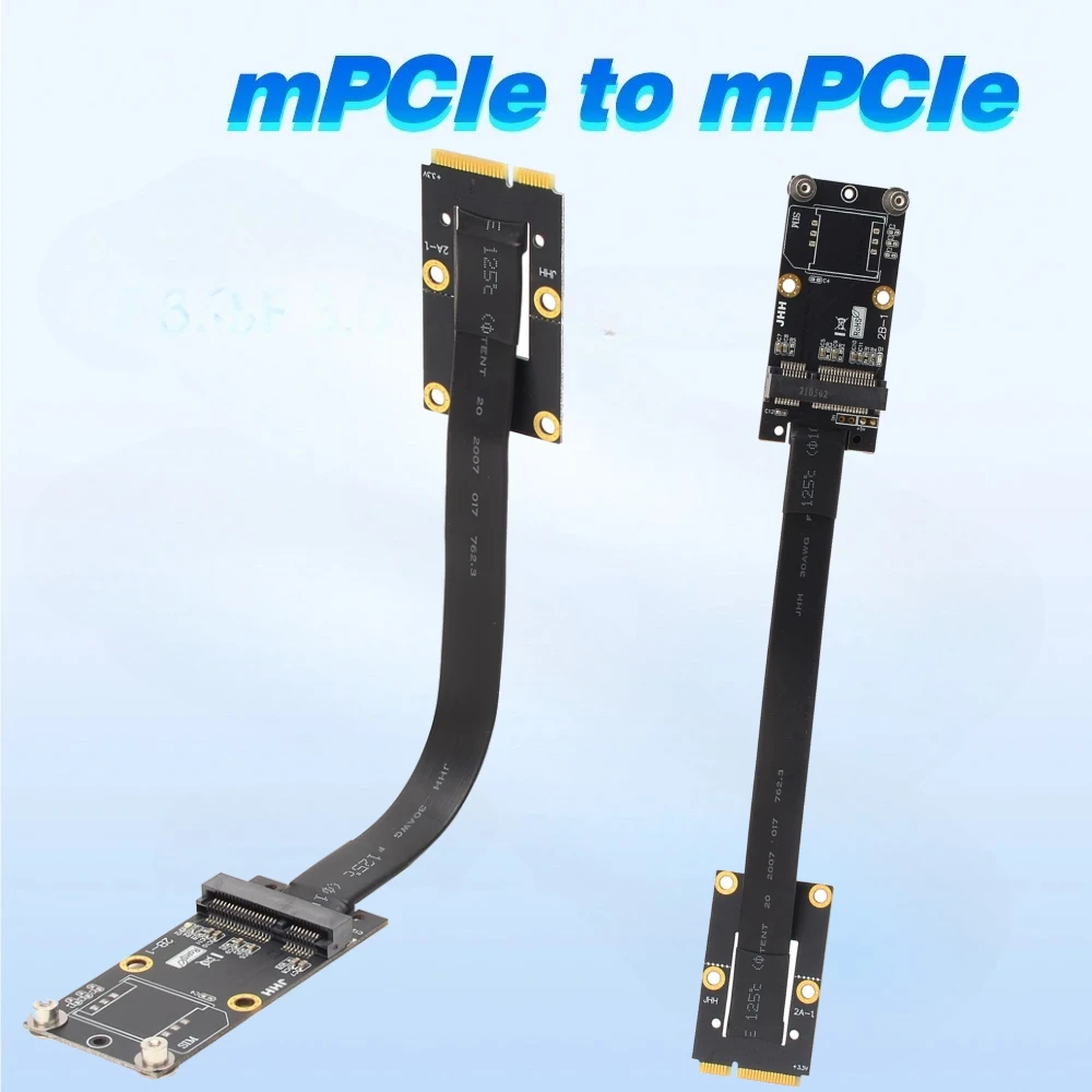 ADT-Link Mini-PCIe Extension PCI-E 3.0 Riser Cable Mini Card For Wireless Network Card Mini PCI-e Adapter Card Motherboard Cable
ADT-Link Mini-PCIe Extension PCI-E 3.0 Riser Cable Mini Card For Wireless Network Card Mini PCI-e Adapter Card Motherboard Cable