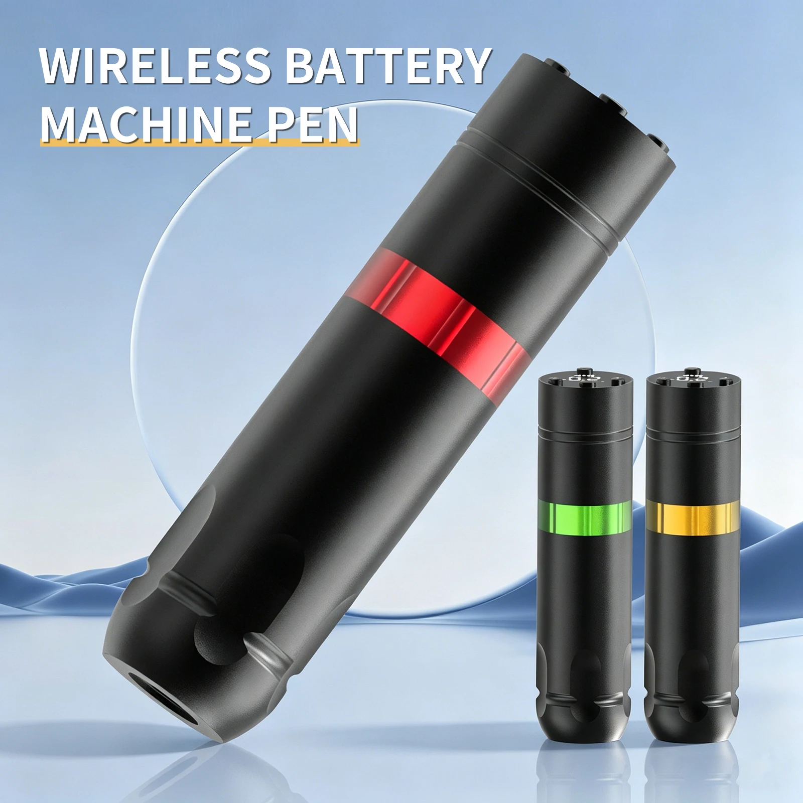 Yilong Wireless Cartridge Tattoo Machine pen Rotaty Battery Pen with Portable Power Pack 1600mAh LED Digital Display
Yilong Wireless Cartridge Tattoo Machine pen Rotaty Battery Pen with Portable Power Pack 1600mAh LED Digital Display