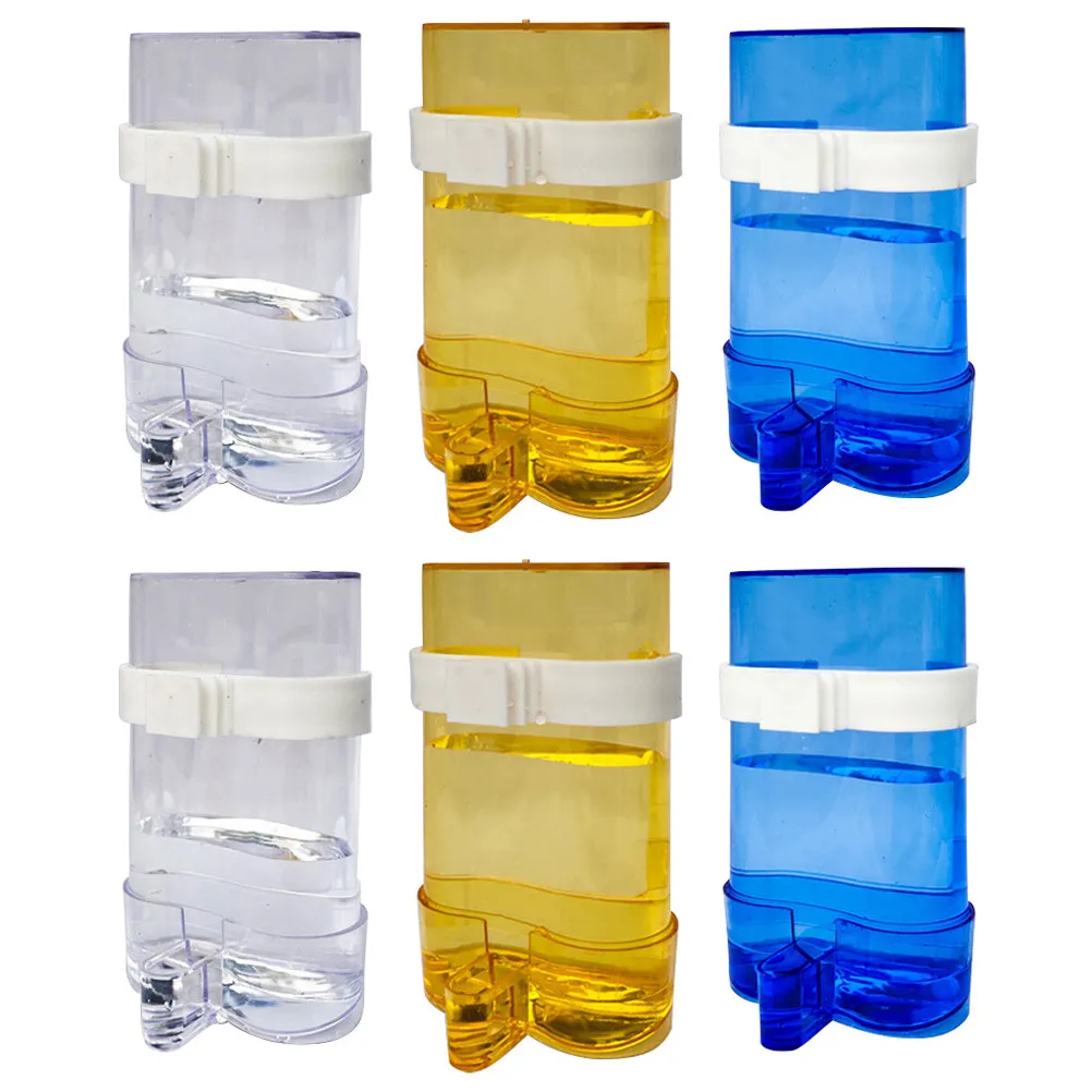 Набор из 6 непротекающих поилок для птиц: автоматические бутылки для питья в клетку для попугаев, зябликов, канареек, волнистых попугайчиков, неразлучников. Товары для животных.
Набор из 6 непротекающих поилок для птиц: автоматические бутылки для питья в клетку для попугаев, зябликов, канареек, волнистых попугайчиков, неразлучников. Товары для животных.