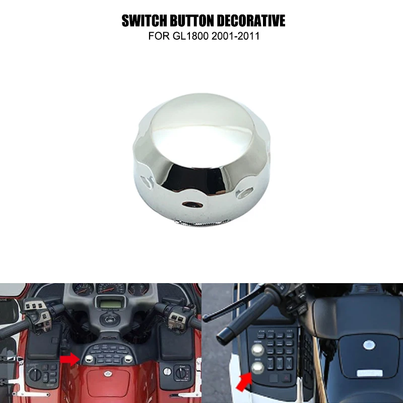 Кнопка переключения, декоративная, подходит для Honda Goldwing 1800 GL1800 GL 1800 2001-2011 2009 2010, крышка переключателя мотоцикла
Кнопка переключения, декоративная, подходит для Honda Goldwing 1800 GL1800 GL 1800 2001-2011 2009 2010, крышка переключателя мотоцикла