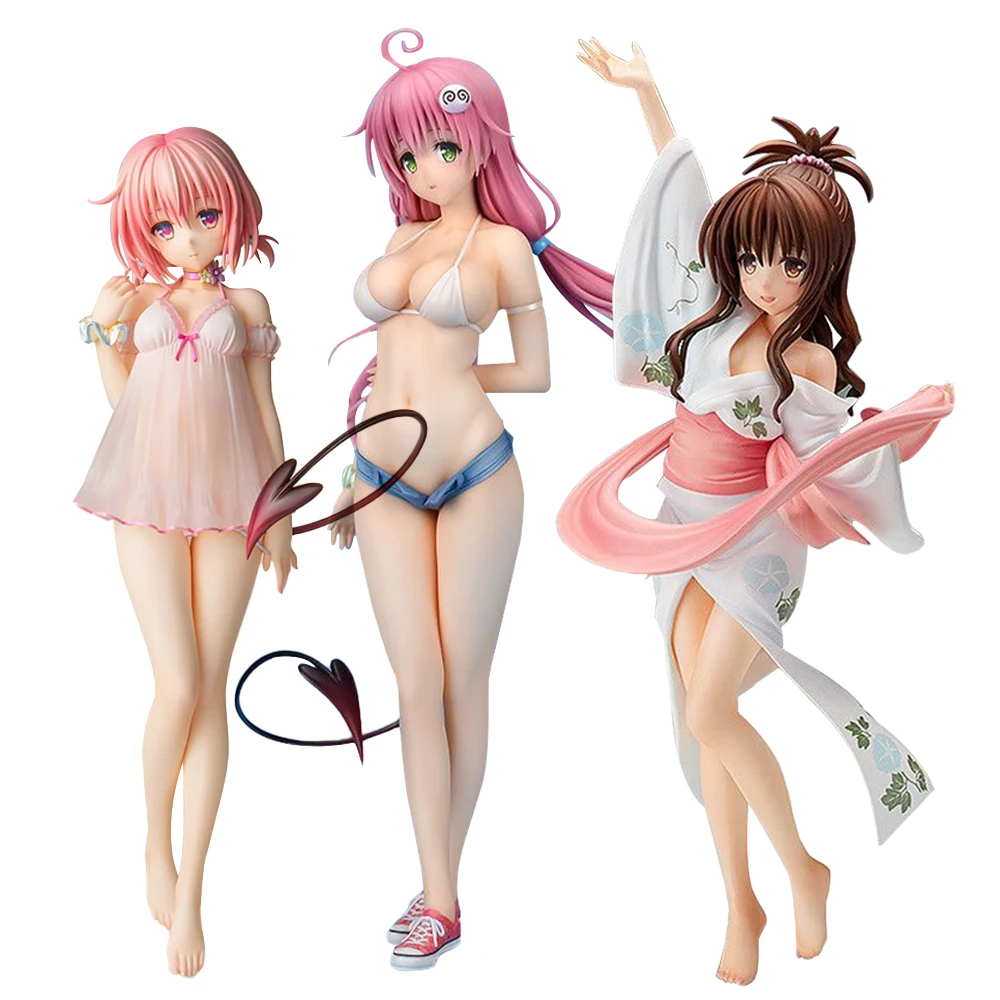 22cm Anime Figure Lala Satalin Devilke Yuuki Mikan Momo Belia Devilke Standing Position Swimsuit Girl Adult Action Figure Models
22cm Anime Figure Lala Satalin Devilke Yuuki Mikan Momo Belia Devilke Standing Position Swimsuit Girl Adult Action Figure Models