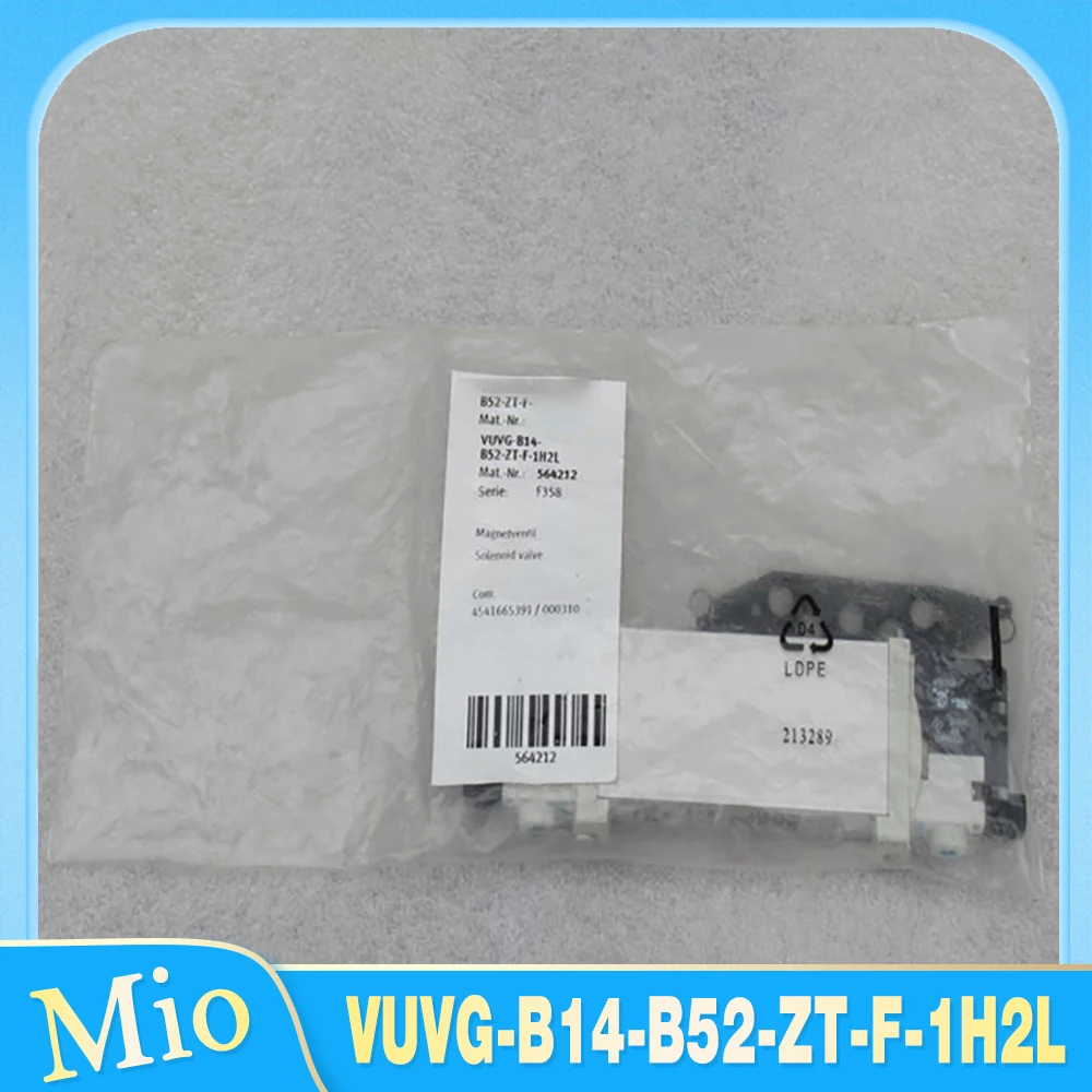 Solenoid valve VUVG-B14-B52-ZT-F-1H2L 564212
Solenoid valve VUVG-B14-B52-ZT-F-1H2L 564212
