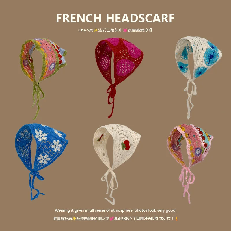Knit Triangle Headband French Style Summer Vacation Ins Aesthetic Sweet Hair Scrunchie Headwrap Wholesale
Knit Triangle Headband French Style Summer Vacation Ins Aesthetic Sweet Hair Scrunchie Headwrap Wholesale
