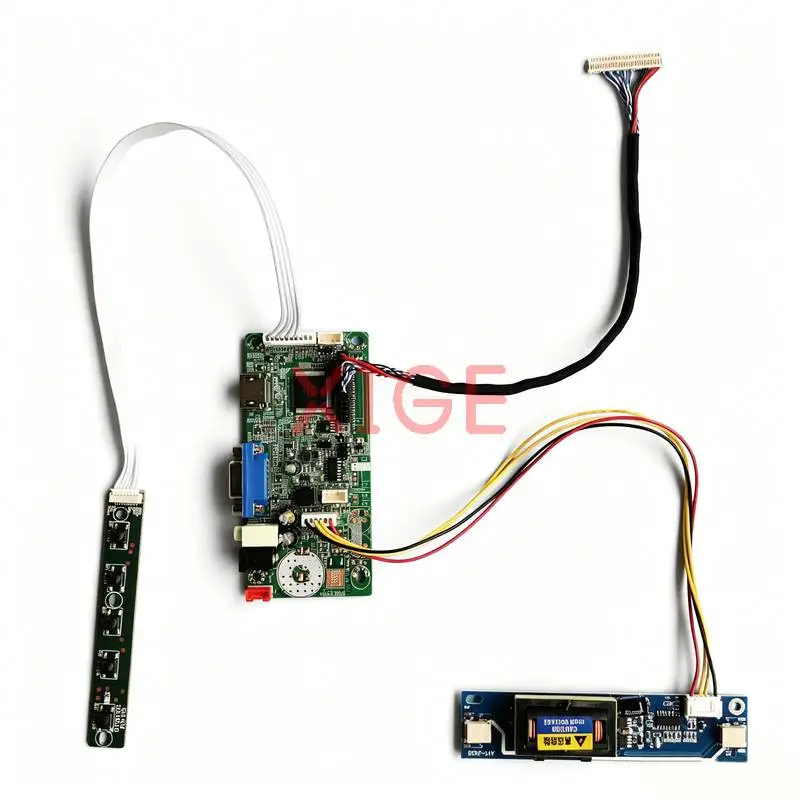 Display Drive Controller Board Fit LTM185AT02 M185B1 LTM185AT01 MT185GW01 1366*768 30 Pin LVDS VGA+HDMI 1366x768 2-CCFL Kit DIY
Display Drive Controller Board Fit LTM185AT02 M185B1 LTM185AT01 MT185GW01 1366*768 30 Pin LVDS VGA+HDMI 1366x768 2-CCFL Kit DIY