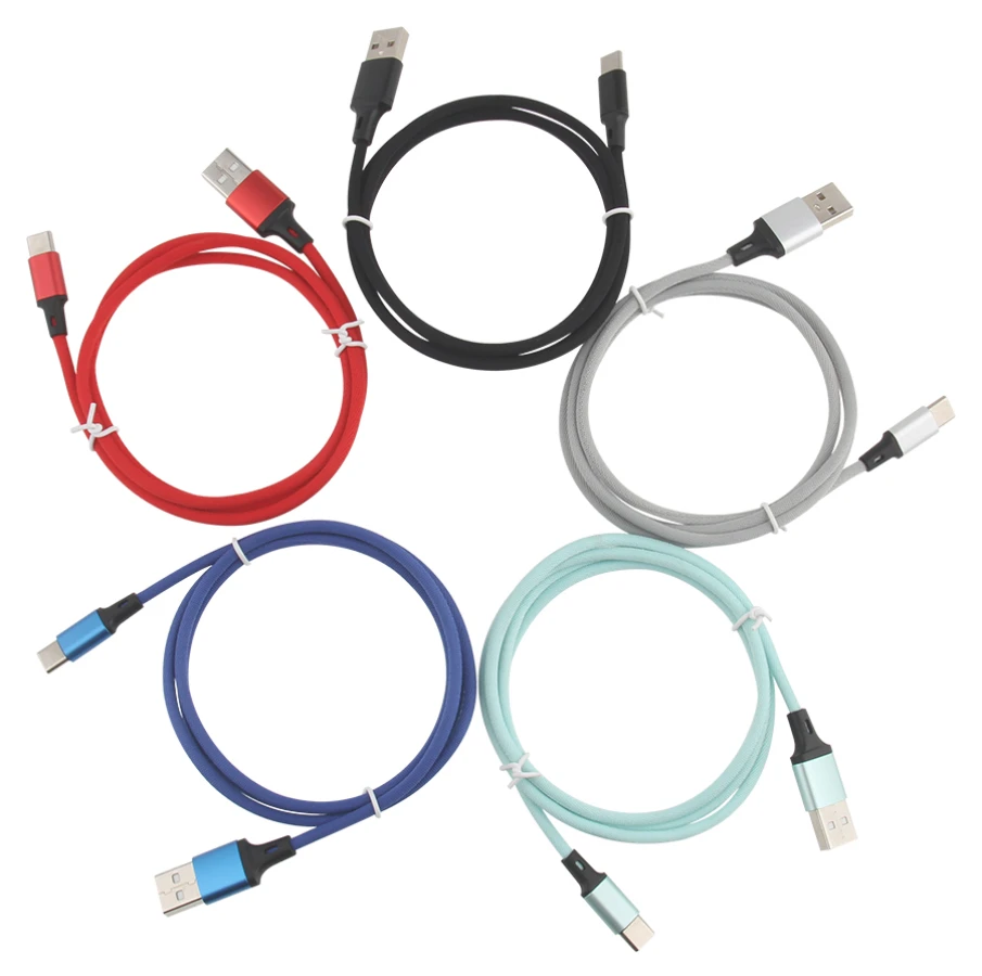 Nylon 1m Type C Micro USB 8 Pin Cable For iPhone Xiaomi Redmi Samsung Huawei Fast Charging Mobile Phone Cables
Nylon 1m Type C Micro USB 8 Pin Cable For iPhone Xiaomi Redmi Samsung Huawei Fast Charging Mobile Phone Cables