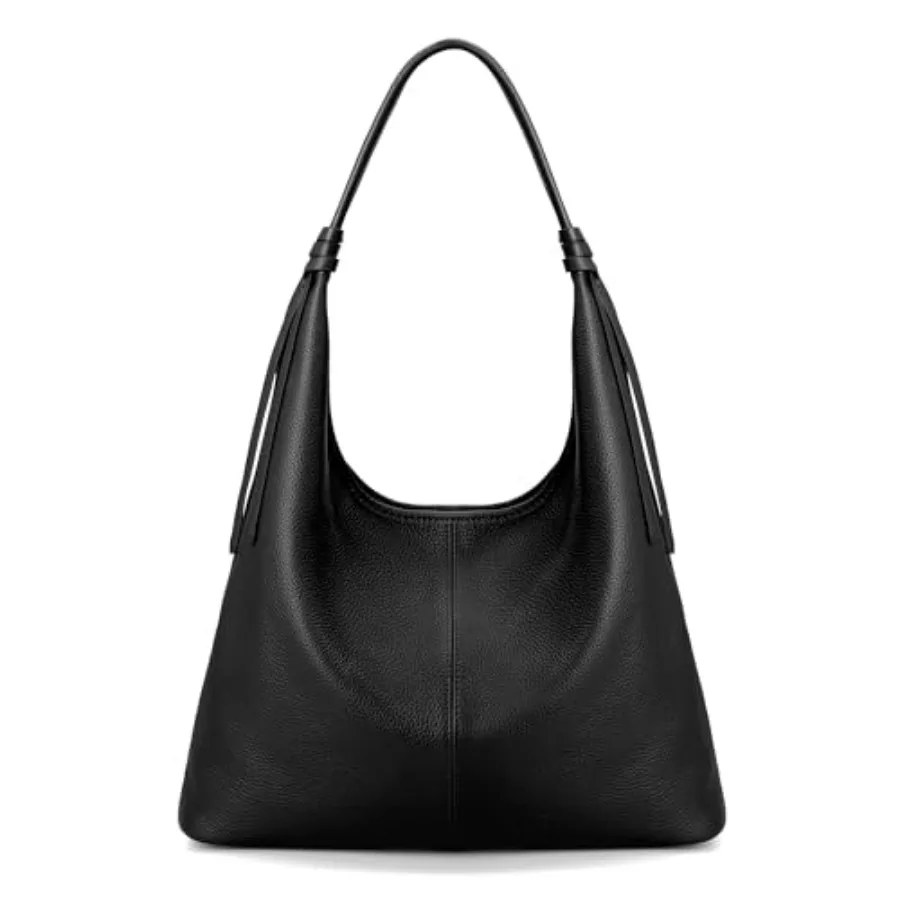 befen Genuine Leather Slouchy Hobo Purses for Women Top Grain Real Leather Tote Handbags Shoulder Satchel with Tassel Ribbon
befen Genuine Leather Slouchy Hobo Purses for Women Top Grain Real Leather Tote Handbags Shoulder Satchel with Tassel Ribbon