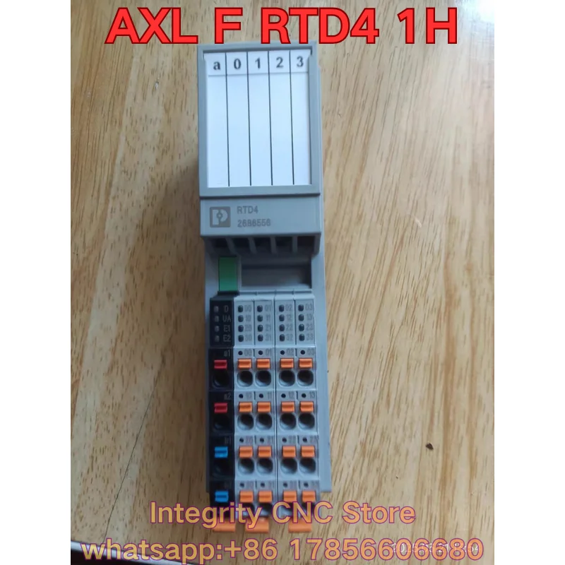 New AXL F RTD4 1H PLC module 2688556
New AXL F RTD4 1H PLC module 2688556