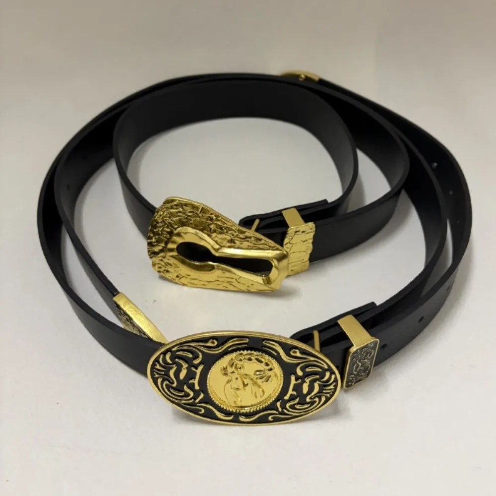 Fashion Luxury Women's Belt Leather Engraved Buckle Waist Belt Adjustable Buckle Lobster Metal Buckle Belt for Jeans
Fashion Luxury Women's Belt Leather Engraved Buckle Waist Belt Adjustable Buckle Lobster Metal Buckle Belt for Jeans