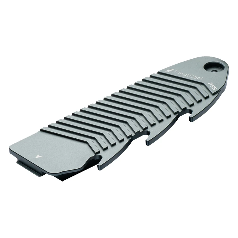 FinalCool PS5M.2 SSD Heatsink, Large Area Solid Aluminum Cooler Heat Dissipation Thermal Pads for Playstation 5 PCIe 4.0 M.2NVMe
FinalCool PS5M.2 SSD Heatsink, Large Area Solid Aluminum Cooler Heat Dissipation Thermal Pads for Playstation 5 PCIe 4.0 M.2NVMe