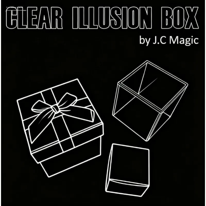 Прозрачная коробка с иллюзией от J.C. Волшебный прозрачный визуальный фокус. Пустая коробка. Появляющиеся предметы. Опора для фокусника крупным планом.
Прозрачная коробка с иллюзией от J.C. Волшебный прозрачный визуальный фокус. Пустая коробка. Появляющиеся предметы. Опора для фокусника крупным планом.