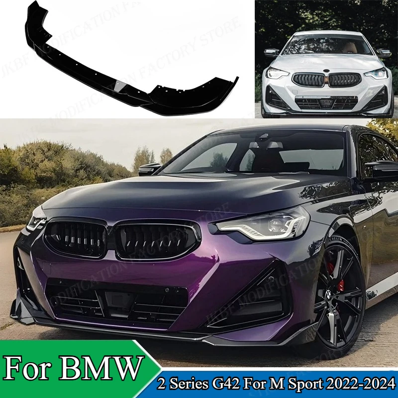 Накладка на передний бампер для BMW 2 серии G42 220d 218i 220i 230i M240i Coupe для M Sport 2022-2024, сплиттер, диффузор, тюнинг-комплекты кузова
Накладка на передний бампер для BMW 2 серии G42 220d 218i 220i 230i M240i Coupe для M Sport 2022-2024, сплиттер, диффузор, тюнинг-комплекты кузова
