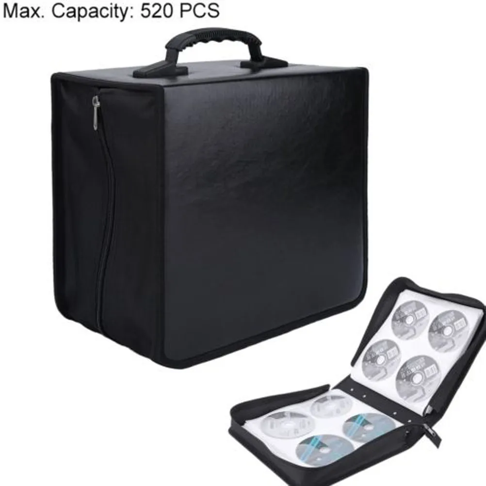 Large Capacity Cd Storage Holder Portable Dvd Case Dustproof Media Organizer For Discs Video Game Collection Black
Large Capacity Cd Storage Holder Portable Dvd Case Dustproof Media Organizer For Discs Video Game Collection Black