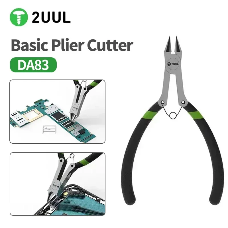 2UUL DA83 High Hardness Precision Basic Cutting Pliers for Mobile Phone Repair Middle Frame Wire and Cable Cutting Pliers Tools
2UUL DA83 High Hardness Precision Basic Cutting Pliers for Mobile Phone Repair Middle Frame Wire and Cable Cutting Pliers Tools