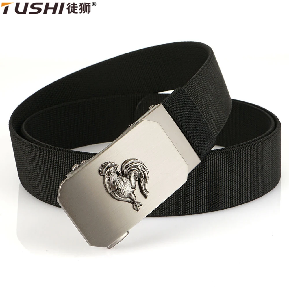 TUSHI New Elastic Tactical Belt For Men Canvas Automatic Buckle Belt Man Casual Outdoor Hunting Training Pants Waist Belt Golf
TUSHI New Elastic Tactical Belt For Men Canvas Automatic Buckle Belt Man Casual Outdoor Hunting Training Pants Waist Belt Golf